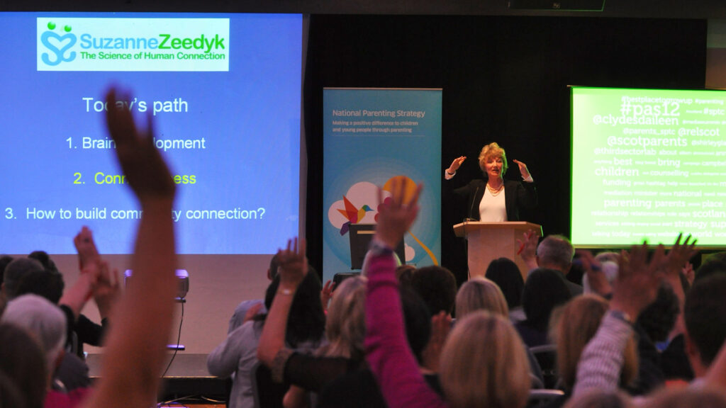 Suzanne Zeedyk-2012 Parenting Across Scotland Edinburgh 1